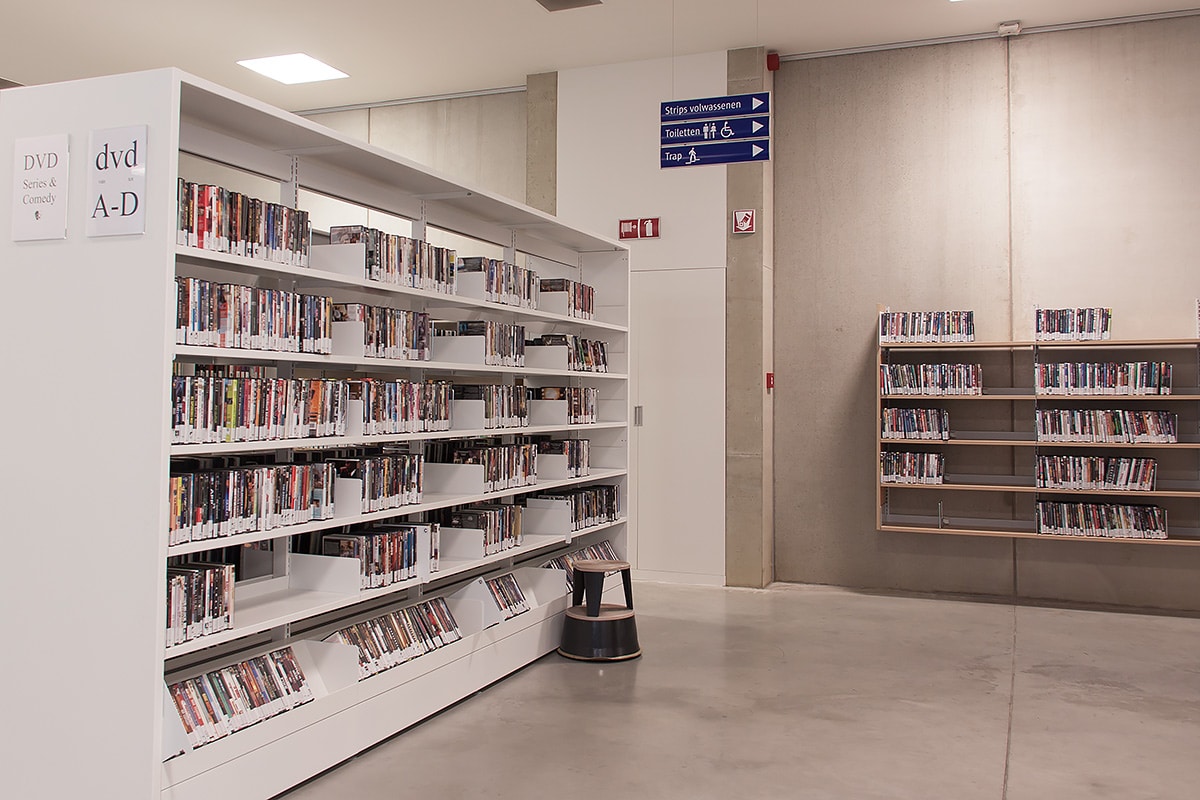 Binnensignalisatie - Bibliotheek Bist - Wilrijk - Sign & Display
