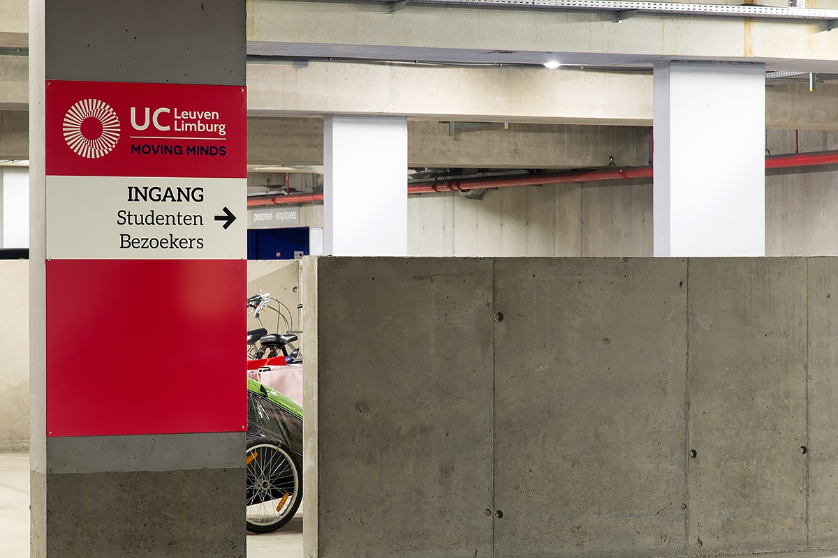 Signalisatie - UCLL Campus Proximus - Heverlee - Sign & Display