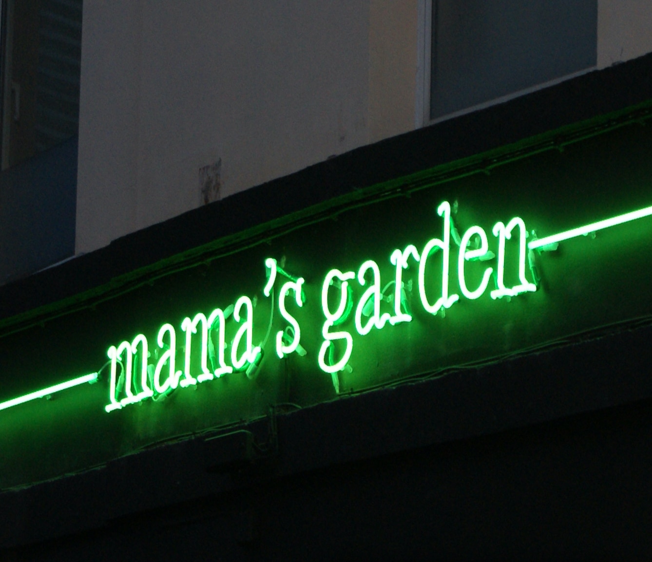 mama's garden - groen - neon